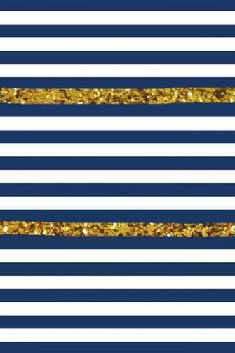 Blue Wallpaper Background iPhone iPad Mac Gold Stripes