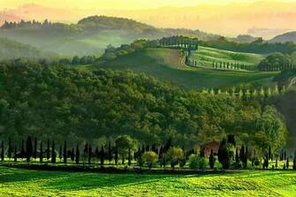 Italy Tuscany Hills