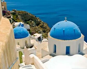Oia Santorini Greece 4k HD Desktop Wallpaper For Ultra