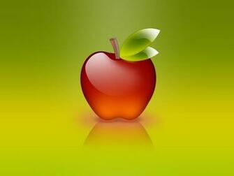 Wallpaper Glass Apple