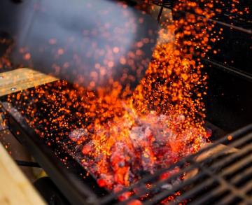 Grill Barbecue Bbq Charcoal Fire Wallpaper Photo Shared By