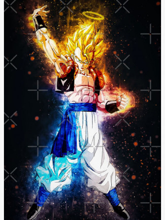 Gogeta Dragon Ball Fanart Sticker By Spacefoxart