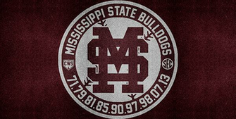 Mississippi State Bulldogs Baseball College World Series Roundel