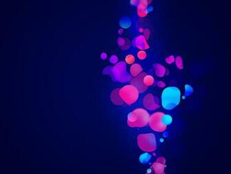 Abstract Blue Pink Shapes Desktop Pc And Mac Wallpaper