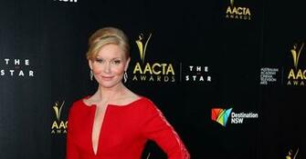 Essie Davis Went Red Dress Aacta Awards Photo Background