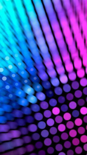 HD Neon Dots Motorola Moto Wallpaper