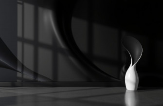 Glossy Black Wallpaper