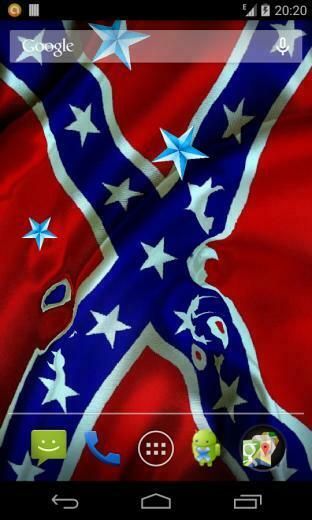 Rebel Flag Confederacy Live Wallpaper Beautiful