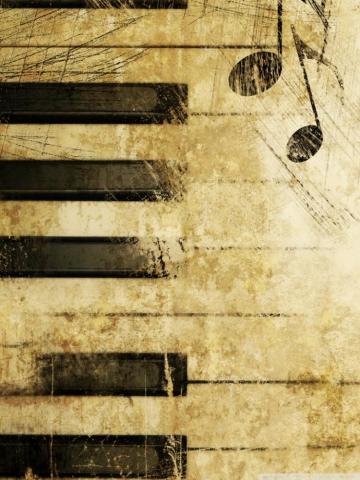 Old Music Score Background Ultra HD Desktop Wallpaper
