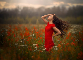 Women Nature Wallpaper HD