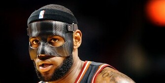 Lebron James Black Mask Wallpaper Resembled A Comic