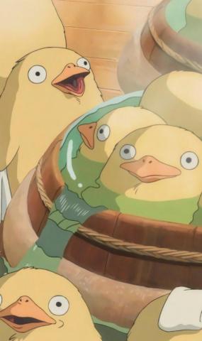 Spirited Away Duck Spa Wallpaper R iPhonewallpaper