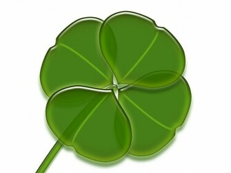 Four Leaf Clover Background HD Wallpaper