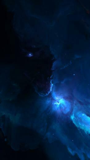 Labyrinth Nebula iPhone Wallpaper