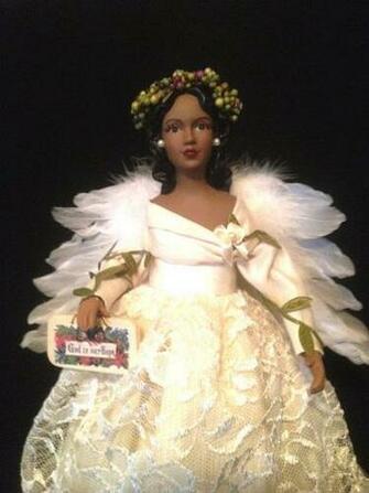 African American Christmas Angels