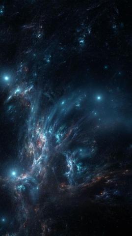 Galaxy iPhone Wallpaper Space