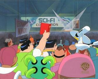 Freakazoid Production Master Setup Matching Animation Cel And