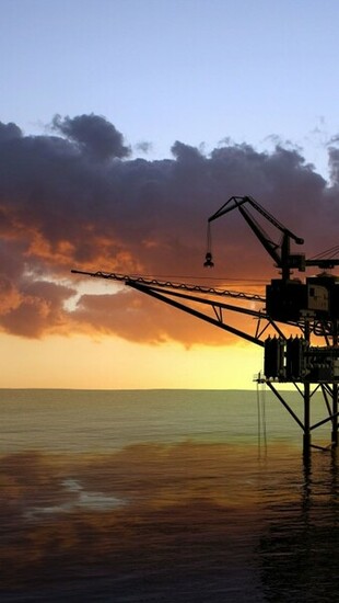 Oil Rig Wallpaper