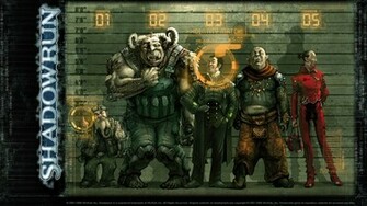 Shadowrun Suspects Wallpaper By Klausscherwinski