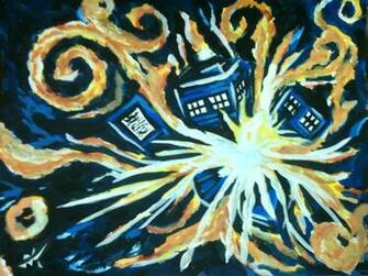 Go Back Gallery For Tardis Wallpaper Van Gogh