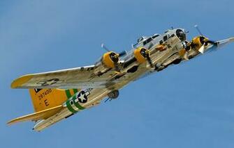 Wallpaper B Flying Fortress Heavy Four Engine
