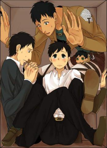 Aot Bertholdt Hoover In Small Box Attack On Titan Amino