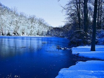 HD Widescreen Wallpaper Nice Winter Scenery Desktop