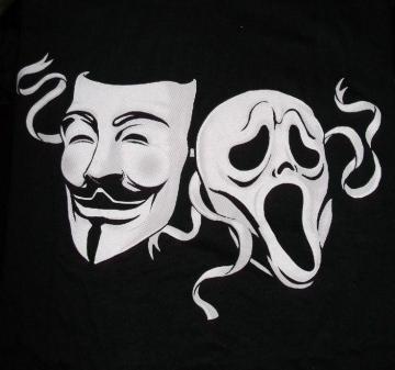 Comedy Amp Tragedy Scream Ghostface V For Vendetta T