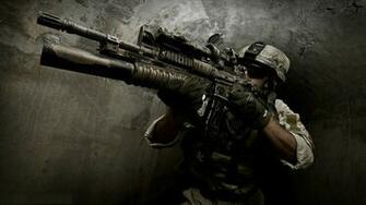 Assault Rifle Desktop Wallpaper Gun HD