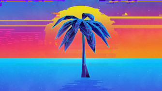 Minimalist Retro Wallpaper
