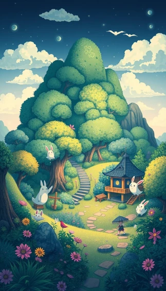Studio Ghibli Phone Wallpaper