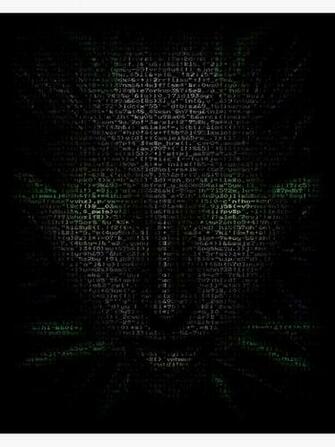 Shodan In Ascii System Shock Transparent Background Greeting