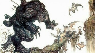Fantasy Vi Yoshitaka Amano Artwork Wallpaper Hq