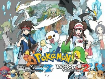 Pokemon Black White Wallpaper Version And
