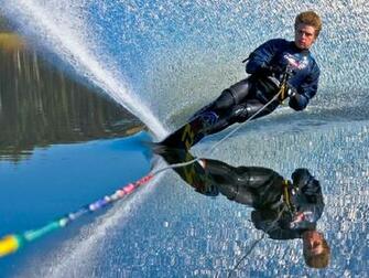 Water Skiing Winter Slalom With Resolutions Pixel