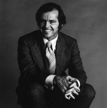 Jack Nicholson Grayscale Wallpaper High Quality