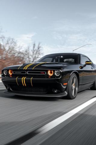 Dodge Driving Challenger Black
