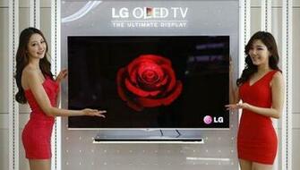 Tijdens Een Persevenement Toonde Lg Ultradun Oled Paneel Dat