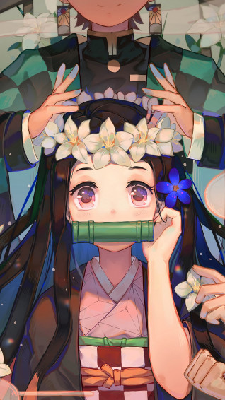 Nezuko Kamado Kimetsu No Yaiba 4k Wallpaper