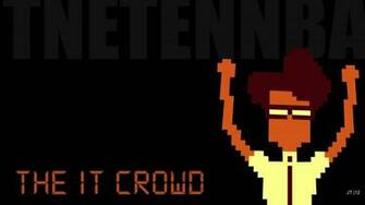 It Crowd Comedy Moss Television Wallpaper