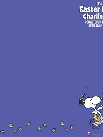 Charlie Brown Easter Desktop