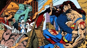 The Death Of Superman Wallpaper Hintergr Nde Id