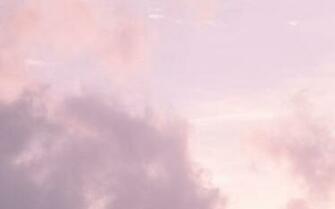 Aesthetic Background Clouds Cover Photo Pale Pastel Pink Sky