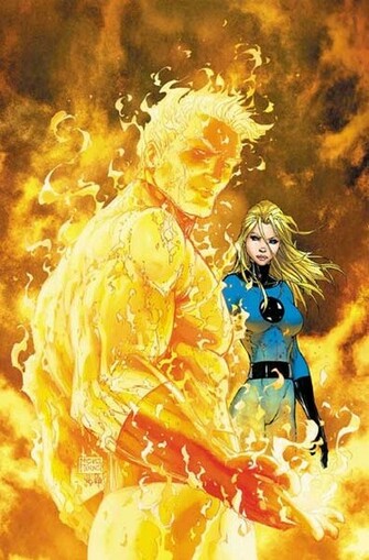 Human Torch Wallpaper Superhero