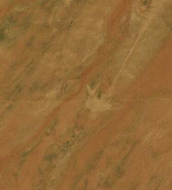 Wallpaper Tear Paper Illusion Rust Terracotta By Village Square