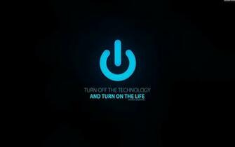 Computer Turn Off Black Wallpaper New HD