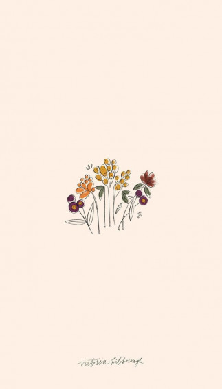 Aesthetic iPhone Pastel Floral