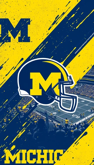 Michigan Football Phone Wallpaper