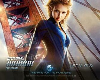 Jessica Alba In Fantastic Four Wallpaper