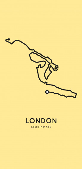London Marathon Wallpaper Sportymaps